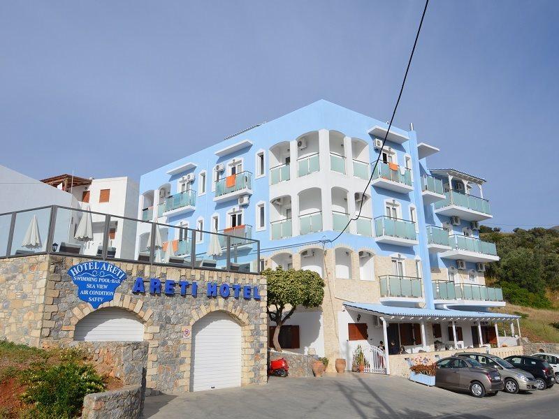 Areti Hotel Ajía Galíni Kültér fotó