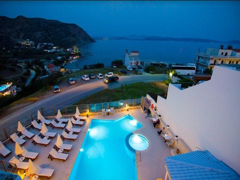 Areti Hotel Ajía Galíni Kültér fotó