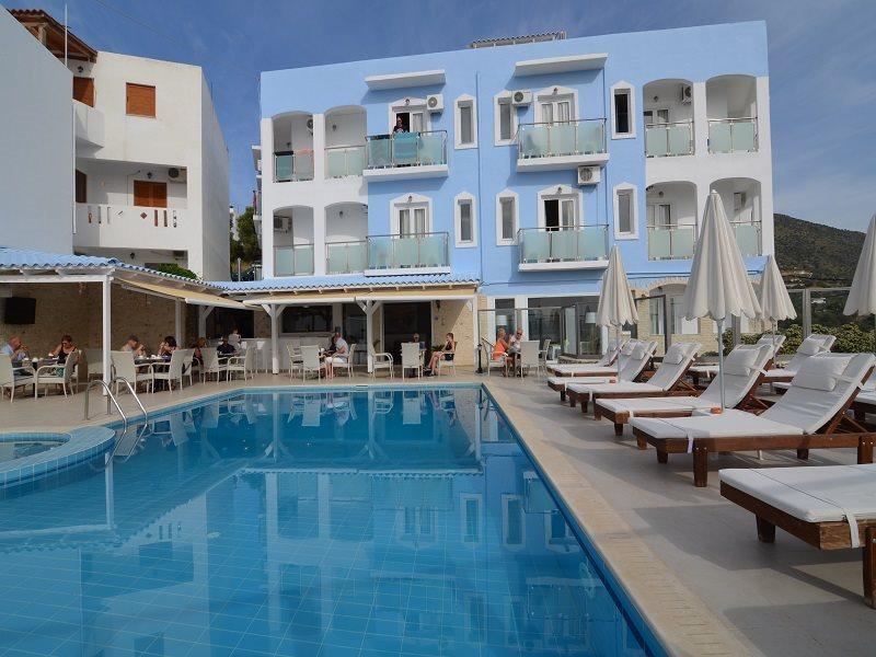Areti Hotel Ajía Galíni Kültér fotó