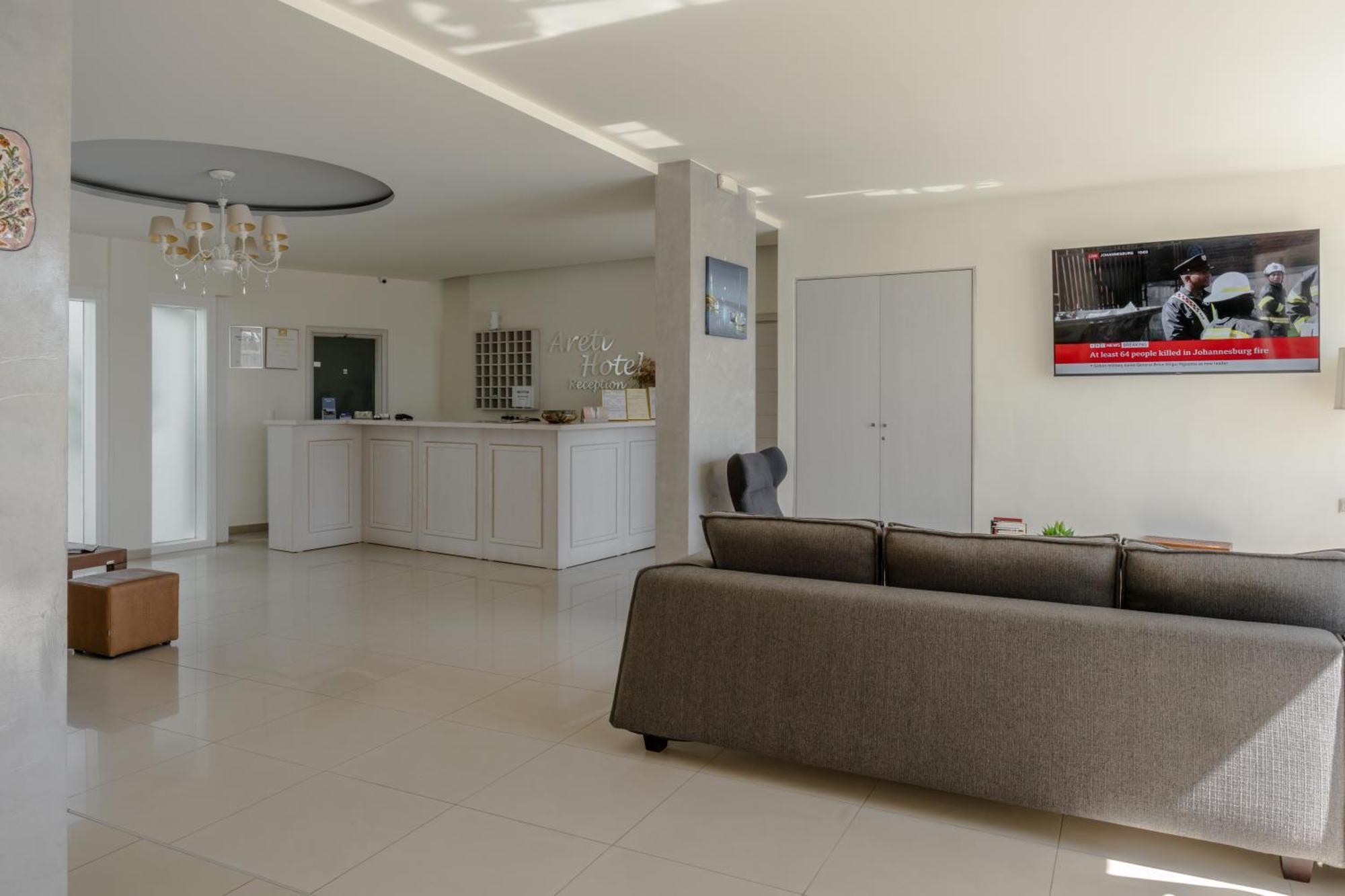 Areti Hotel Ajía Galíni Kültér fotó