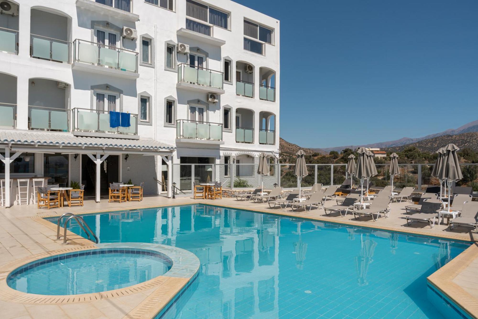 Areti Hotel Ajía Galíni Kültér fotó