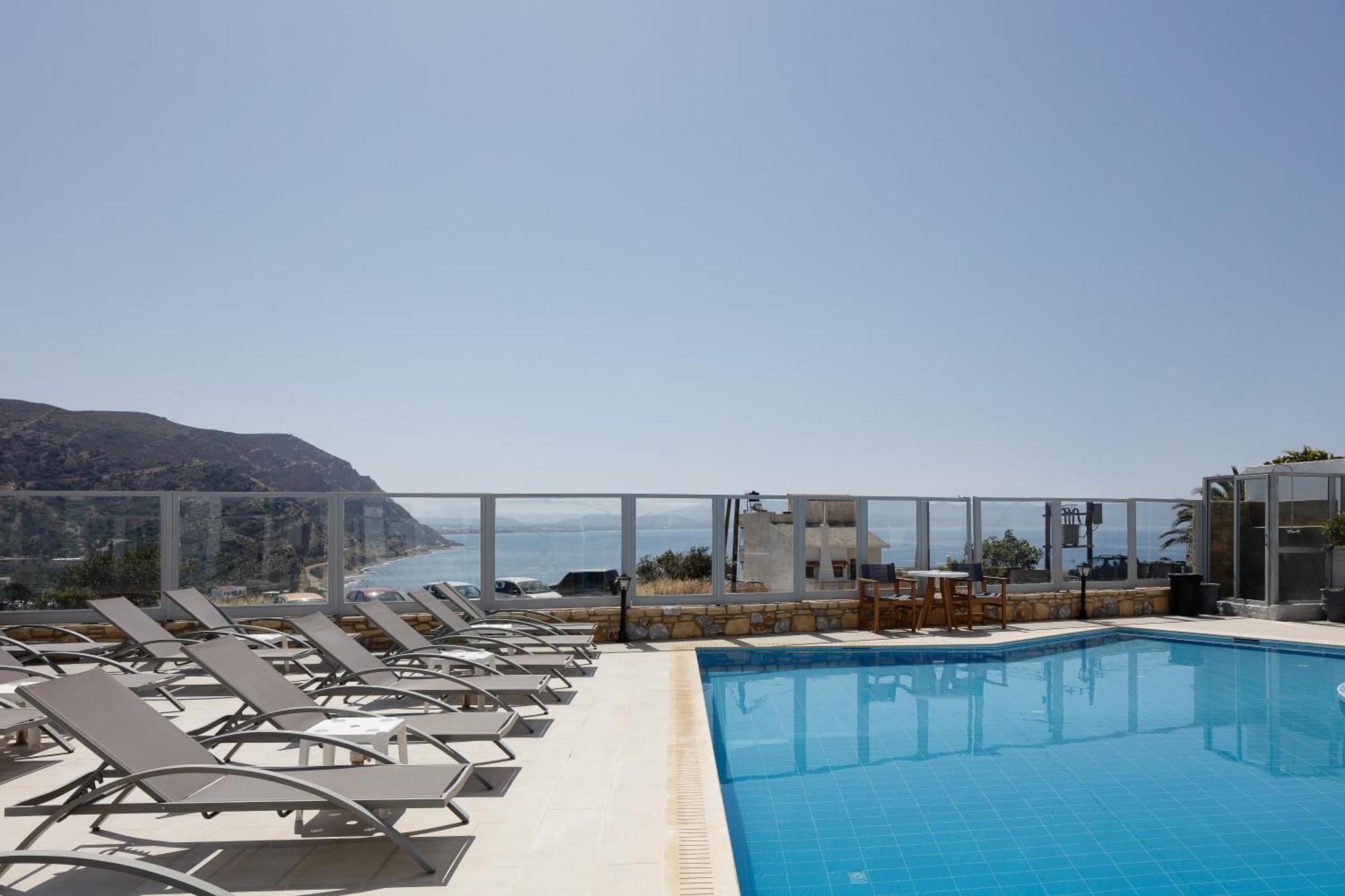 Areti Hotel Ajía Galíni Kültér fotó