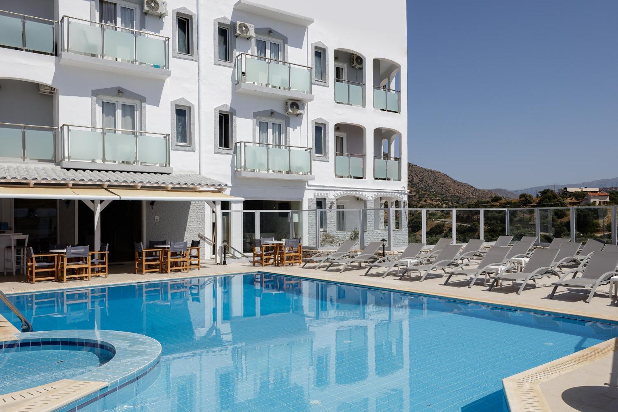 Areti Hotel Ajía Galíni Kültér fotó