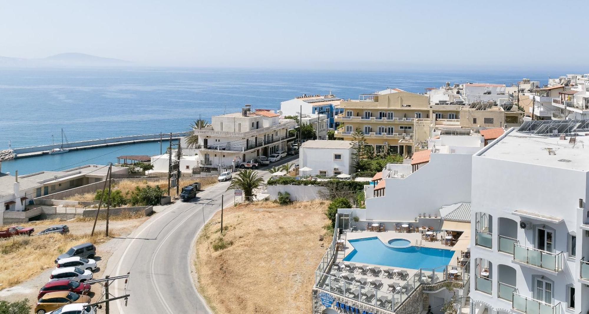 Areti Hotel Ajía Galíni Kültér fotó