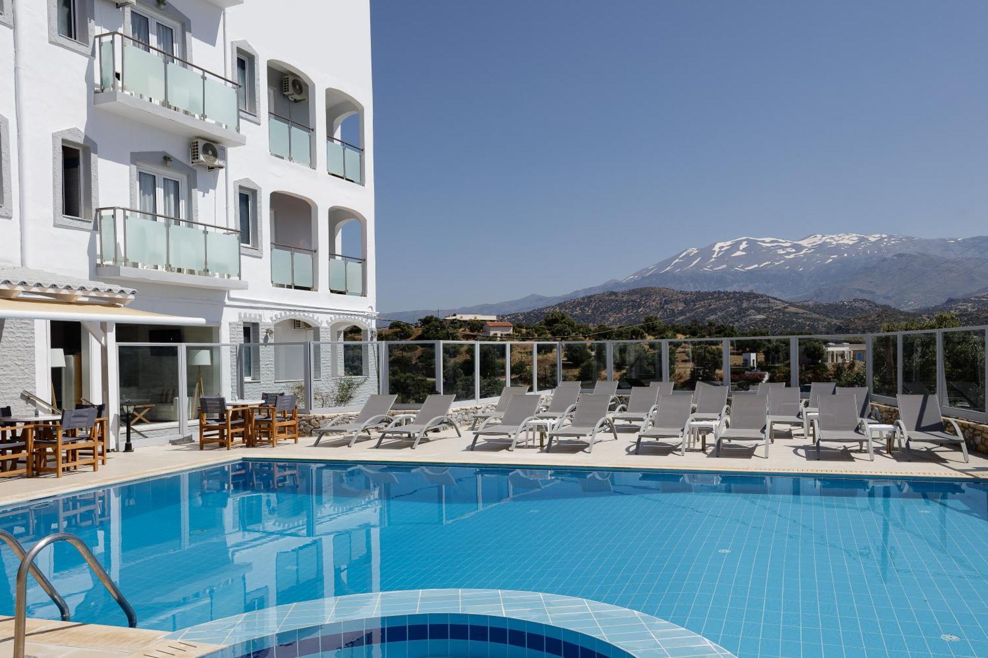 Areti Hotel Ajía Galíni Kültér fotó