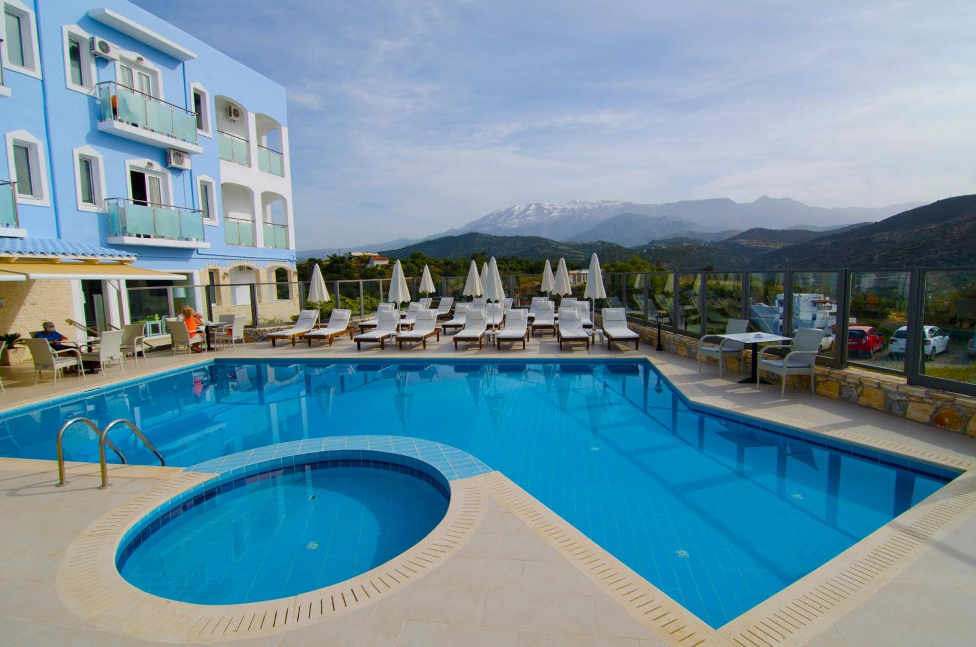 Areti Hotel Ajía Galíni Kültér fotó