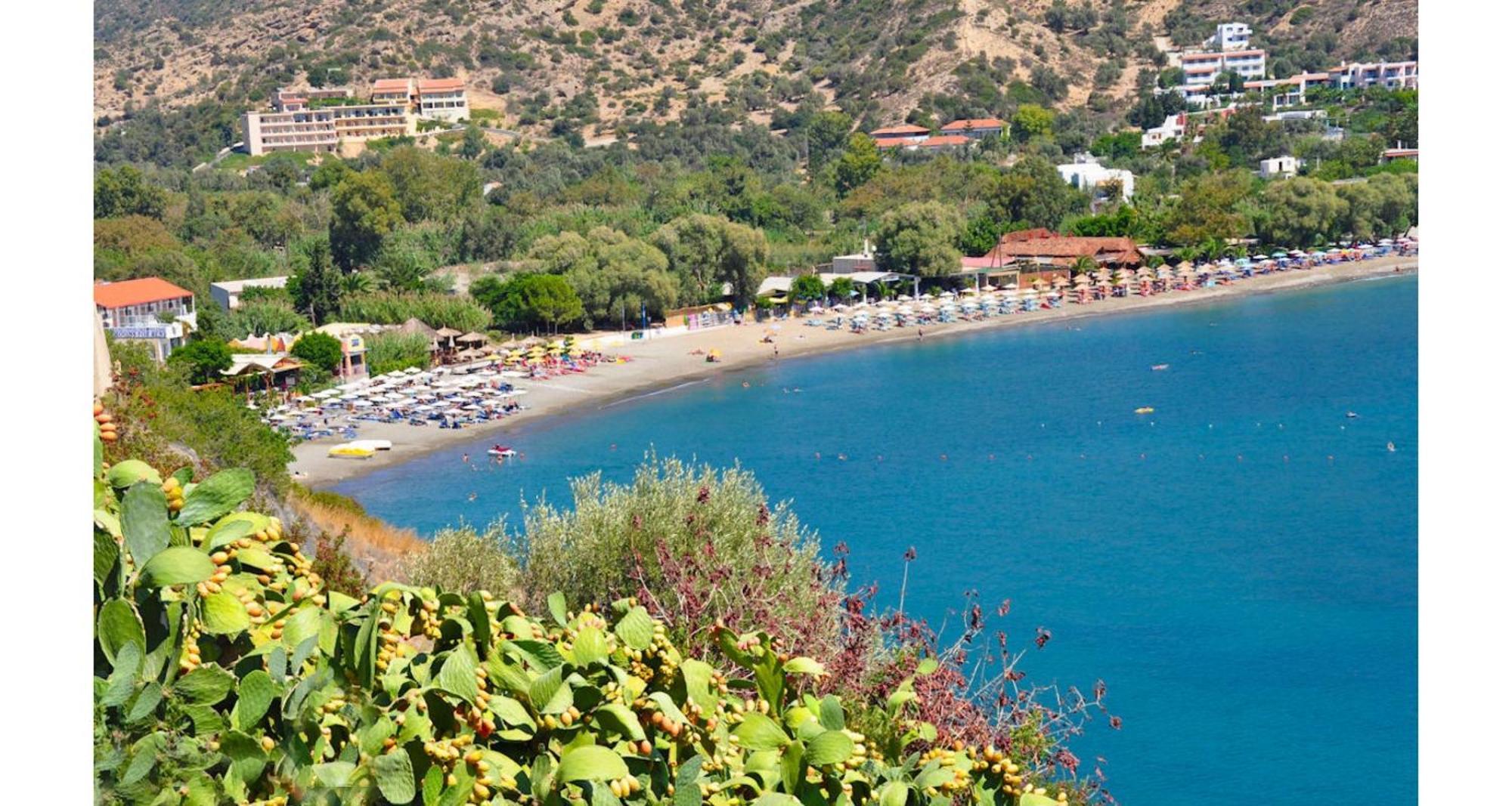 Areti Hotel Ajía Galíni Kültér fotó