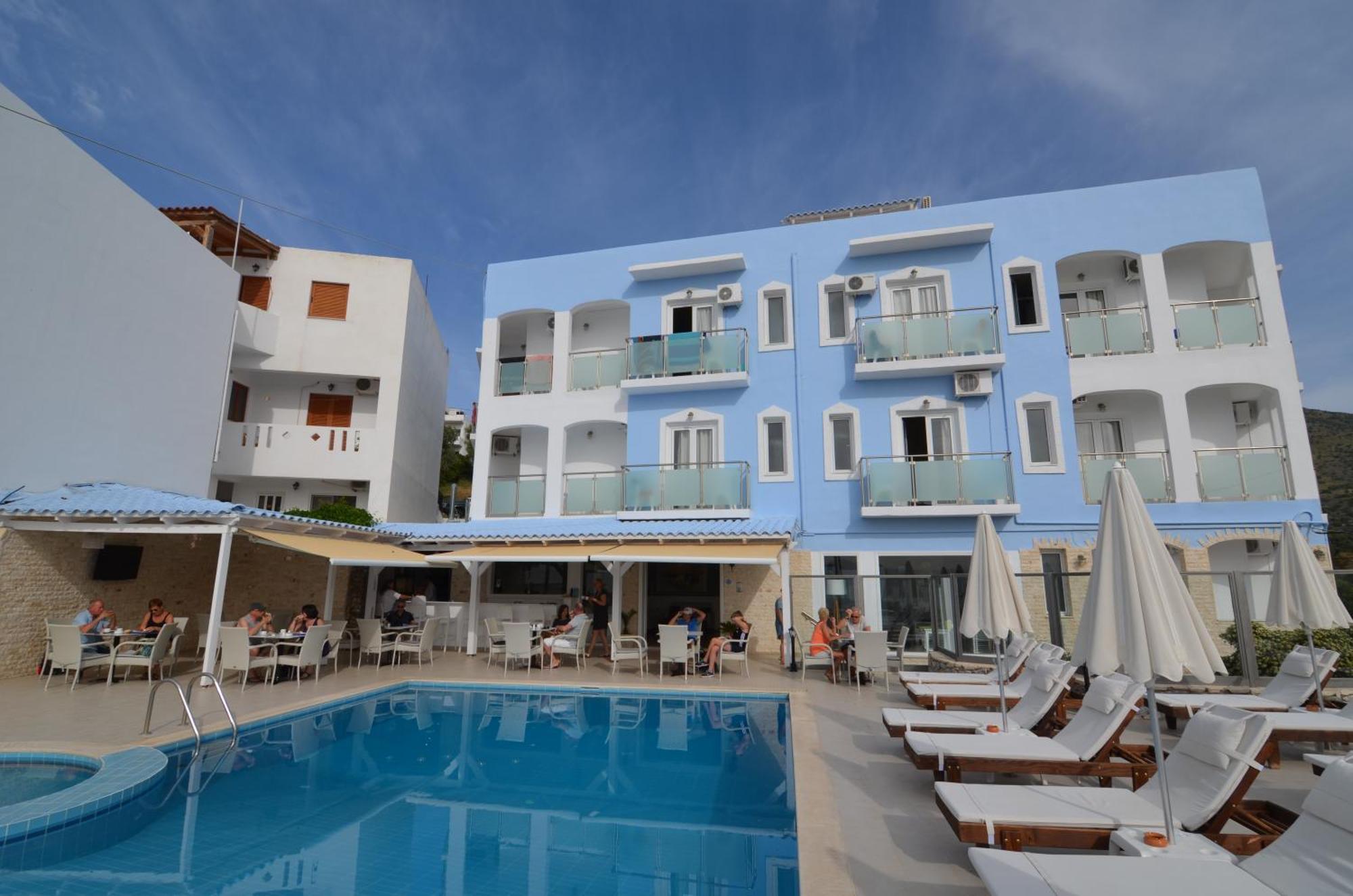 Areti Hotel Ajía Galíni Kültér fotó