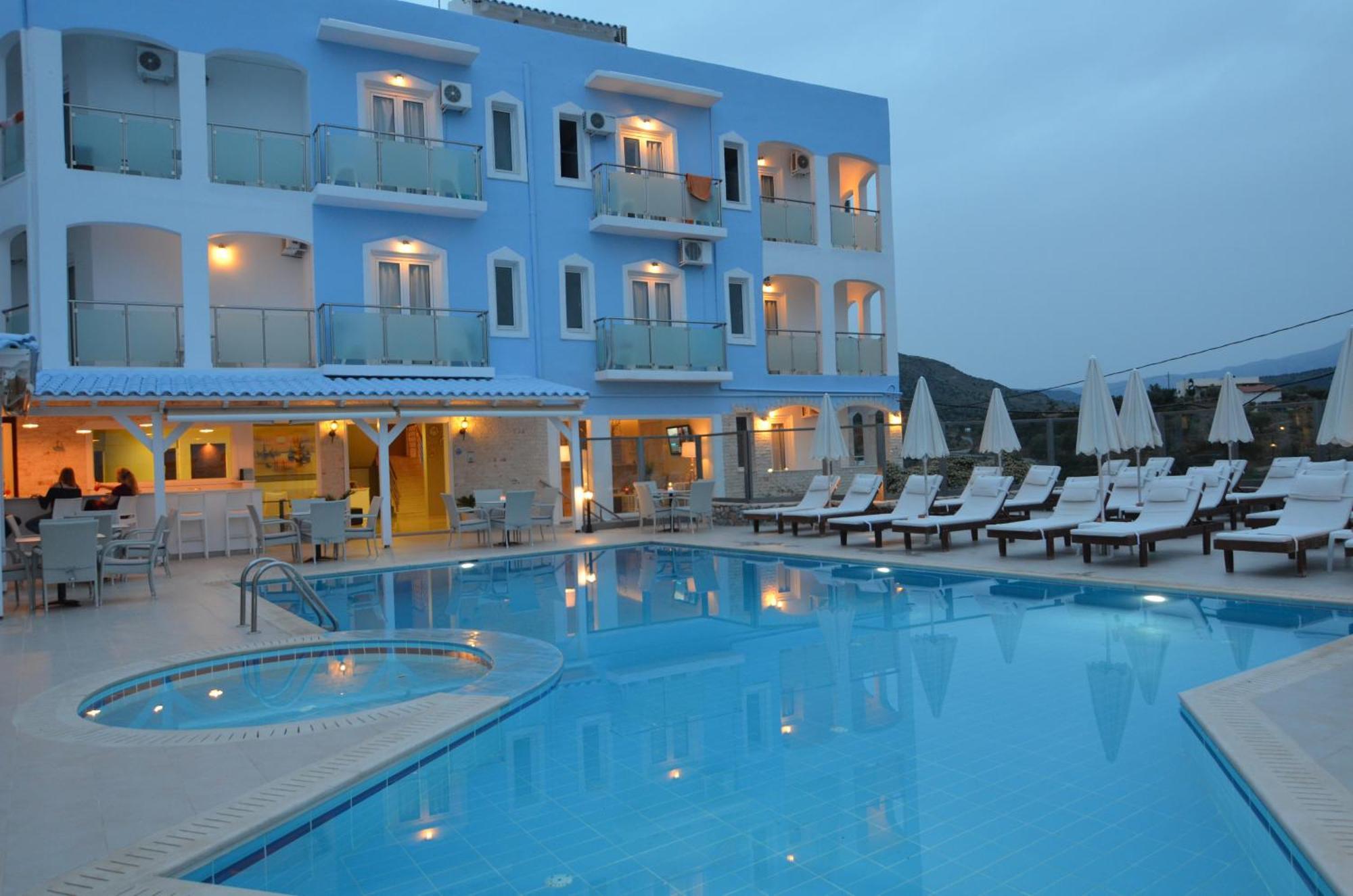 Areti Hotel Ajía Galíni Kültér fotó