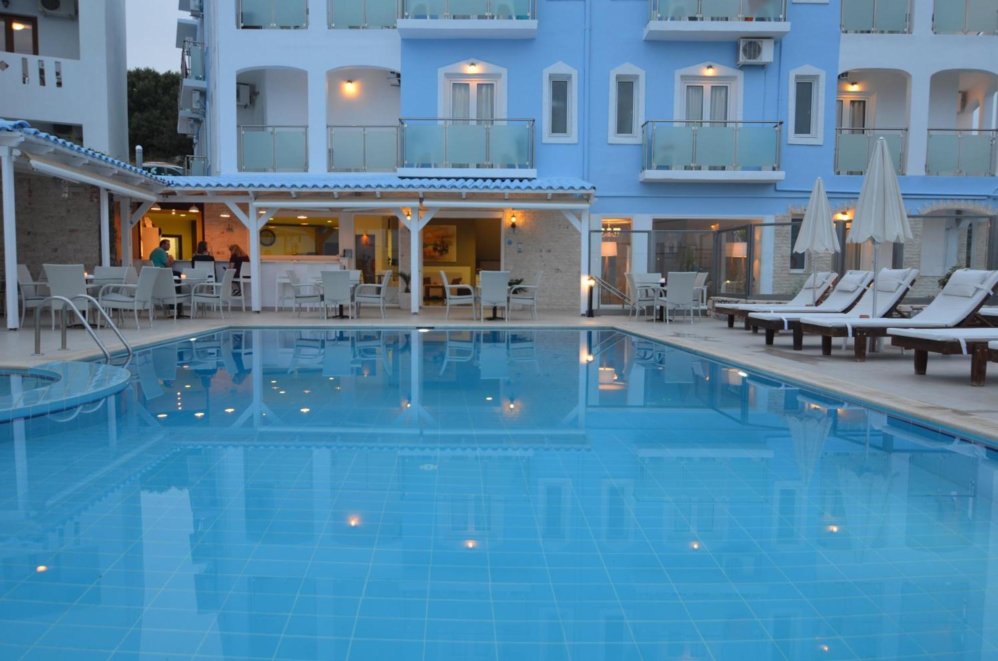 Areti Hotel Ajía Galíni Kültér fotó