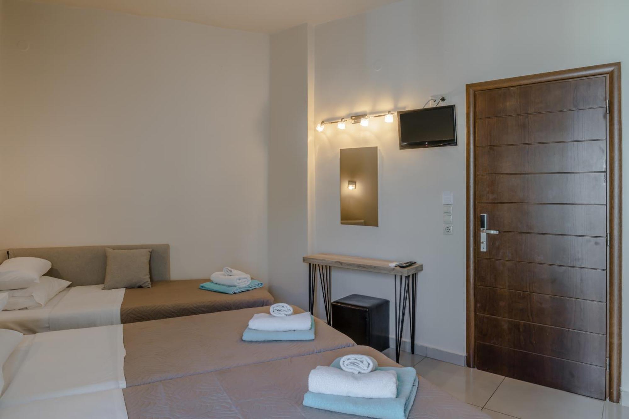 Areti Hotel Ajía Galíni Szoba fotó