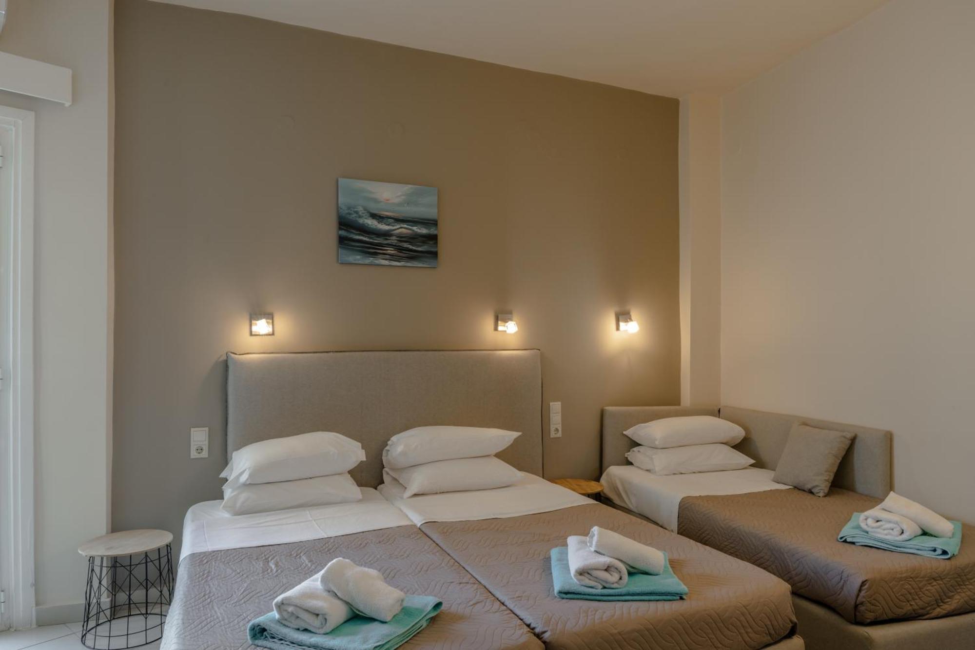 Areti Hotel Ajía Galíni Szoba fotó