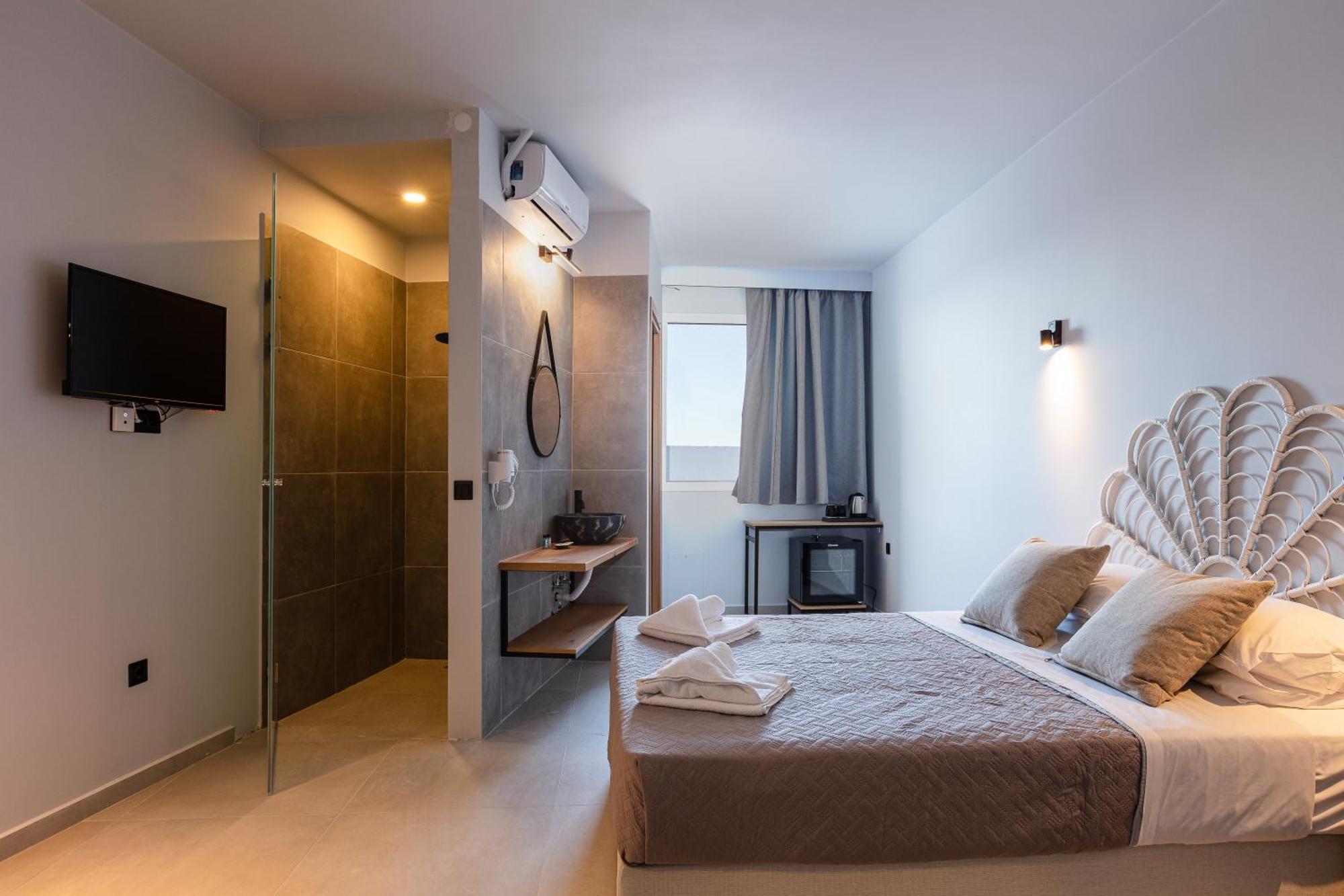 Areti Hotel Ajía Galíni Kültér fotó