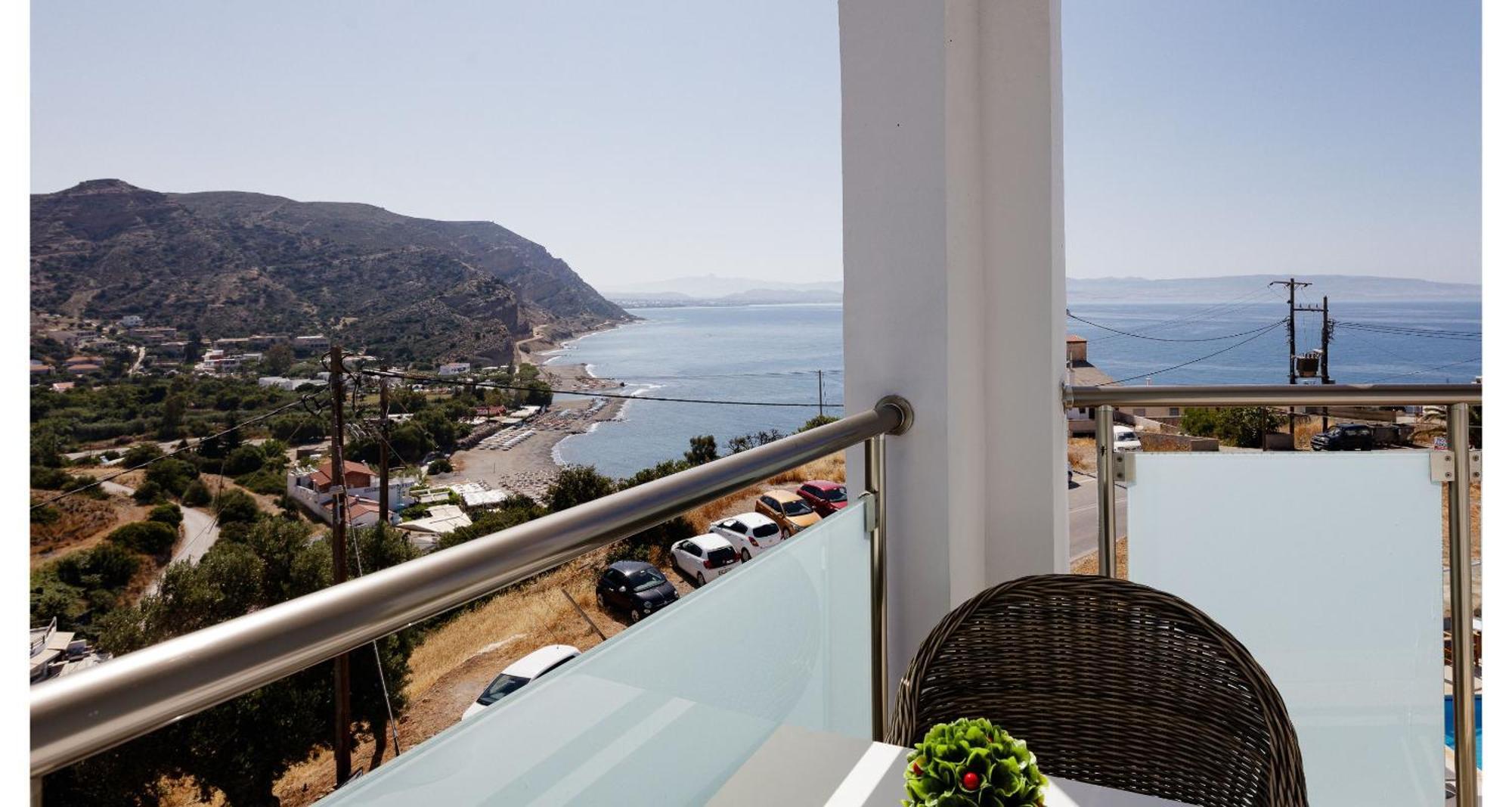 Areti Hotel Ajía Galíni Kültér fotó
